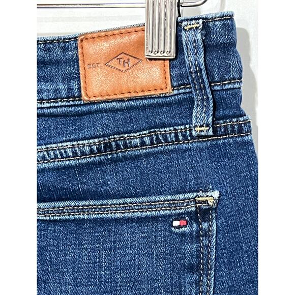 TOMMY HILFIGER JEANS WOMENS SIZE 6 FLEX CLASSIC STRAIGHT LEG ANKLE STRETCH - Picture 10 of 12